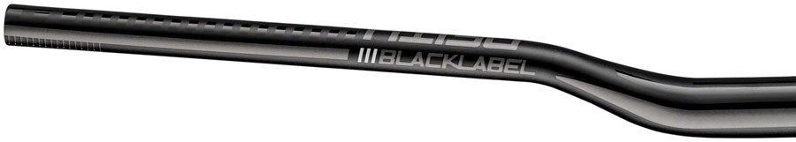 DEITY Blacklabel 800 Handlebar: 25mm Rise, 800mm Width, 31.8 Clamp, Black w/ Stealth