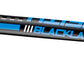 DEITY Blacklabel 800 Handlebar: 38mm Rise, 800mm Width, 31.8 Clamp, Black w/ Blue