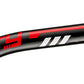 DEITY Skyline 787 Handlebar: 25mm Rise, 787mm Width, 31.8 Clamp, Black w/ Red