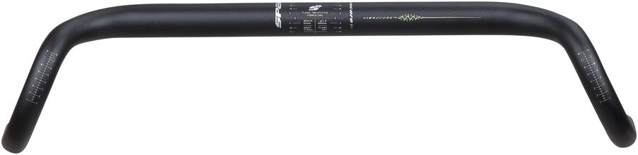 Spank Flare 25 Drop Handlebar - Aluminum, 31.8mm, 44cm, Black