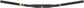 Spank Spike 800 Vibrocore Riser Handlebar: 31.8, 800mm, 50mm Rise Black/Green