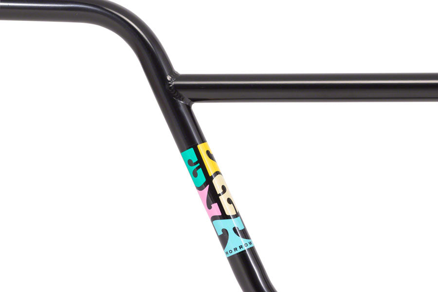 Eclat Morrow BMX Handlebar - 10", Black , 25.4