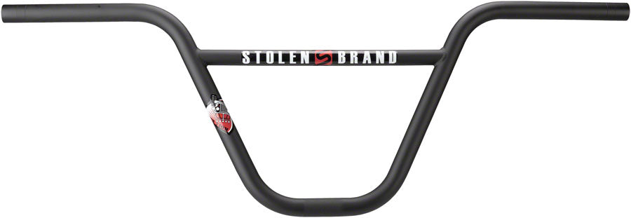 Stolen Roll Bar BMX Handlebar - 9.75", BLACK