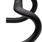 Dimension Flat Top Shallow Drop Handlebar - Aluminum, 31.8mm, 42cm, Black