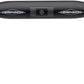 Dimension Flat Top Shallow Drop Handlebar - Aluminum, 31.8mm, 38cm, Black