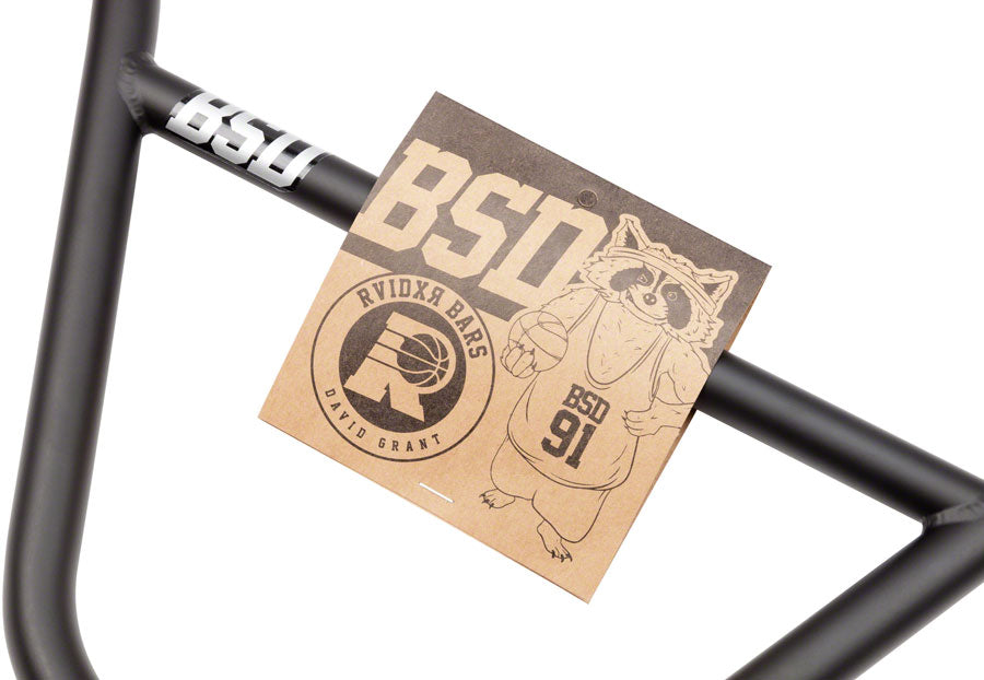 BSD Raider BMX Handlebar - 10", Flat Black