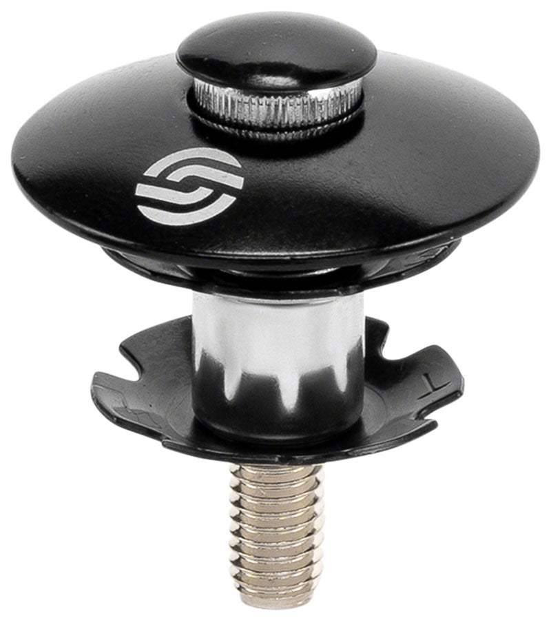 Salt M6 Top Cap - 1", Black