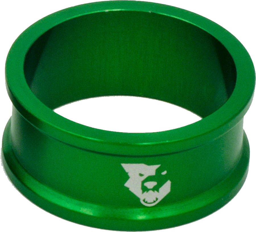 Wolf Tooth Headset Spacer 5 Pack, 15mm, Green