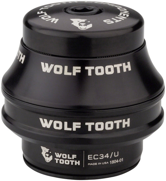 Wolf Tooth Premium Headset - EC34/28.6 Upper, 25mm Stack, Black