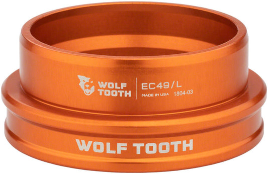 Wolf Tooth Premium Headset - EC49/40 Lower, Orange