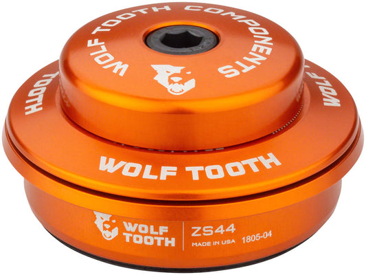 Wolf Tooth Performance Headset - ZS44/28.6 Upper, 6mm Stack, Orange