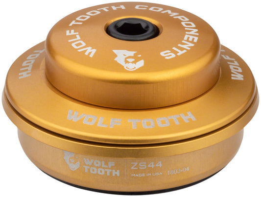 Wolf Tooth Premium Headset -ZS44/28.6 Upper, 6mm,  Gold