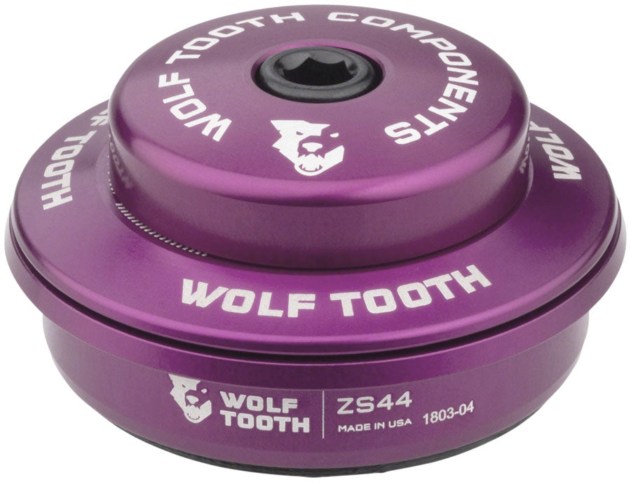 Wolf Tooth Premium Headset -ZS44/28.6 Upper, 6mm,  Purple