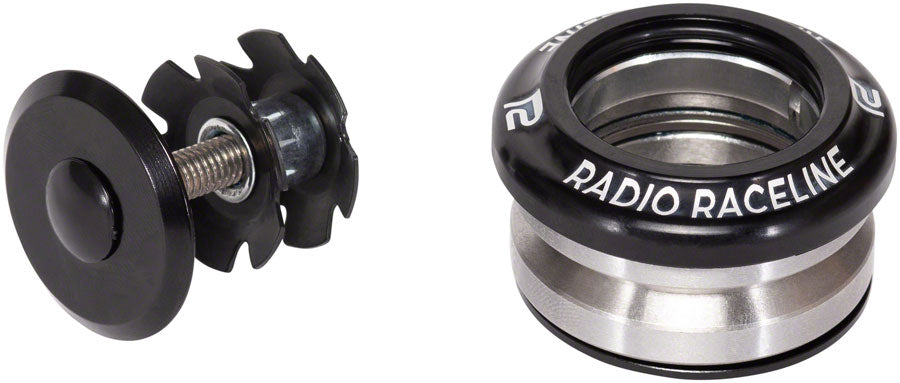 Radio Raceline Headset - Integrated, 1", Black