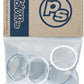 Problem Solvers Headset Stack Spacer - 28.6, 3mm (1), 5mm (1), 10mm (3), Aluminum, Silver, Assorted 5 Piece Kit