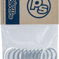 Problem Solvers Headset Stack Spacer - 25.4, 3mm, Aluminum, Silver, Bag of 10