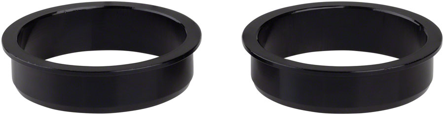 Problem Solver Headtube Reducer Reduces 37mm to 34mm (1-1/4" to 1-1/8" headset) Black