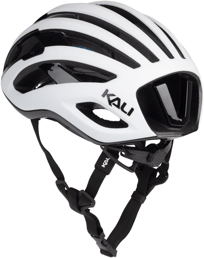 Kali Protectives Grit Helmet - Matte White/Gloss Black, Small/Medium