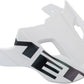 MET Helmets Roam Visor - Large, White Iridescent/Matte