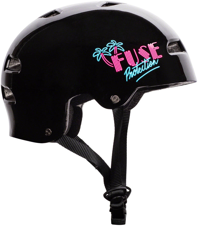 FUSE Alpha Helmet - Glossy Miami Black, Small/Medium