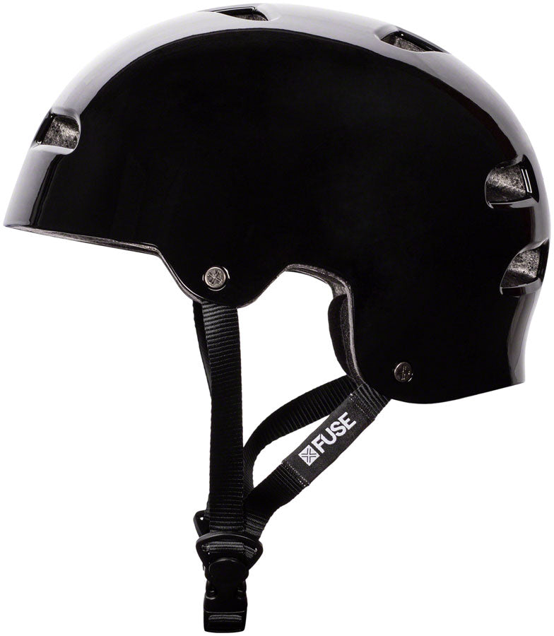 FUSE Alpha Helmet - Glossy Miami Black, Medium/Large