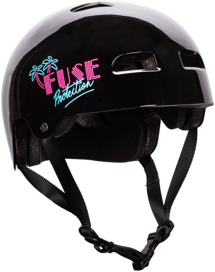 FUSE Alpha Helmet - Glossy Miami Black, Medium/Large