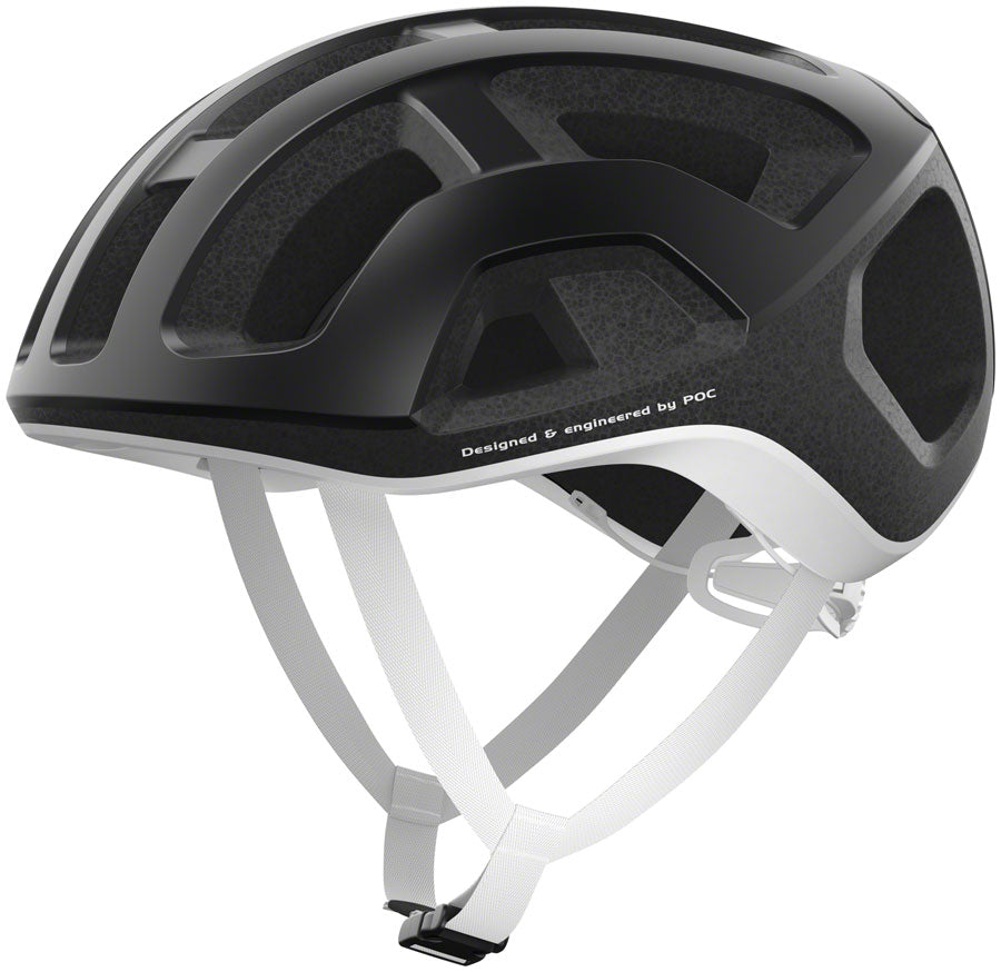 POC Ventral Lite Helmet - Uranium Black/Hydrogen White Matte, Large