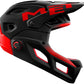 MET Parachute MCR MIPS Helmet - Black Red, Large