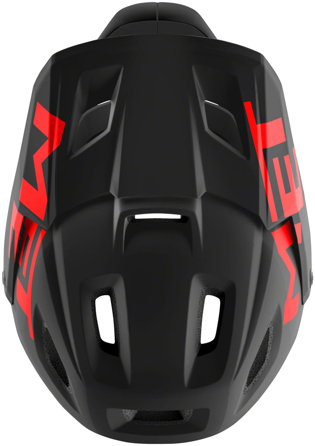 MET Parachute MCR MIPS Helmet - Black Red, Large