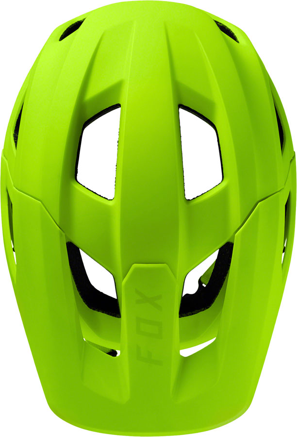Fox Racing Youth Mainframe Helmet - Fluorescent Yellow, One Size