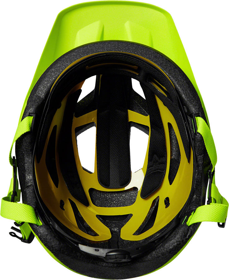 Fox Racing Youth Mainframe Helmet - Fluorescent Yellow, One Size