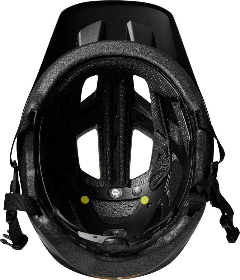 Fox Racing Youth Mainframe Helmet - Black/Gold, One Size