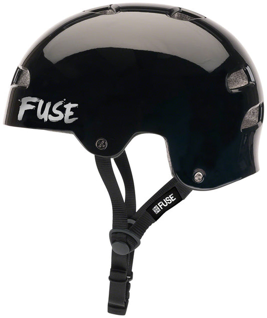 Fuse Protection Alpha Icon Helmet - Glossy Black, X-Small/Small