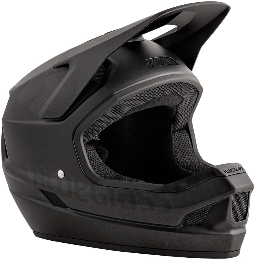 Bluegrass Legit Helmet - Black Texture, Matte, Small