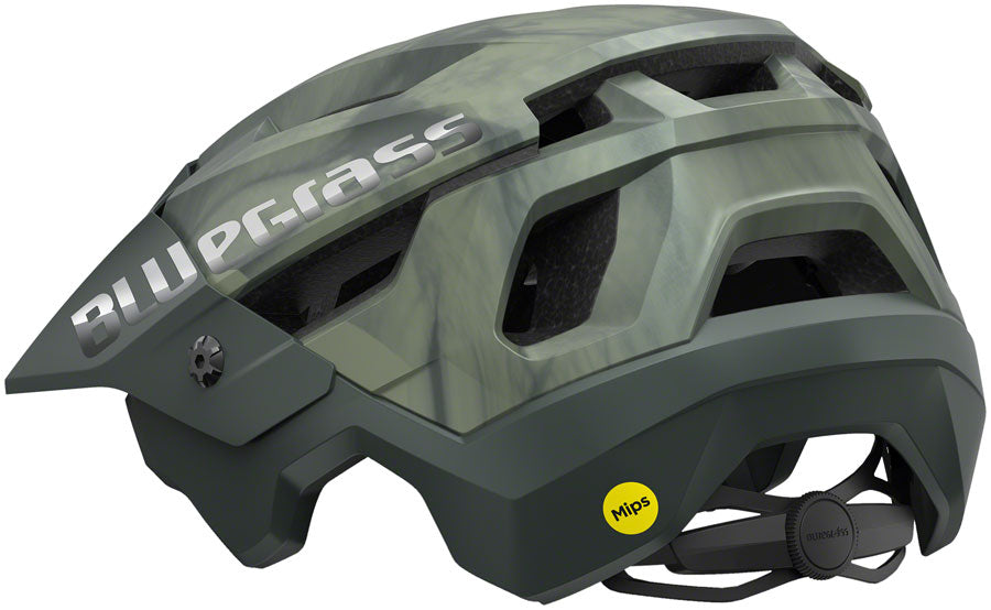 Bluegrass Rogue Core MIPS Helmet - Green Tie-Dye, Matte, Small