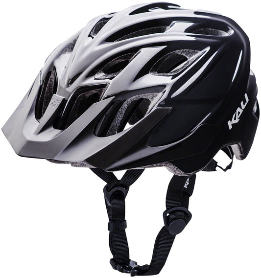 Kali Protectives Chakra Solo Helmet - Solid Black, Small/Medium