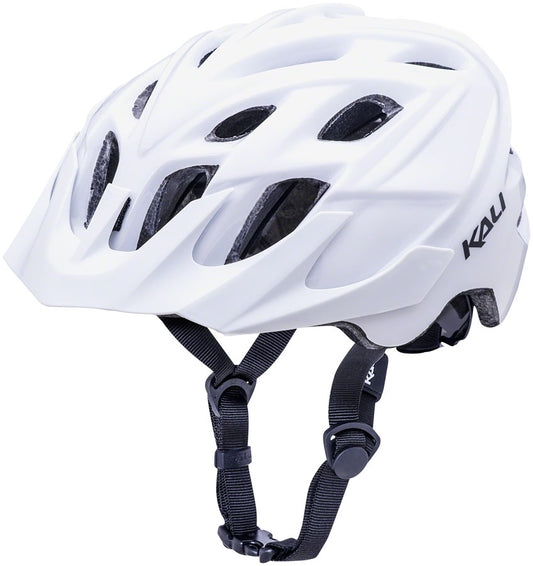 Kali Protectives Chakra Solo Helmet - Solid White, Large/X-Large