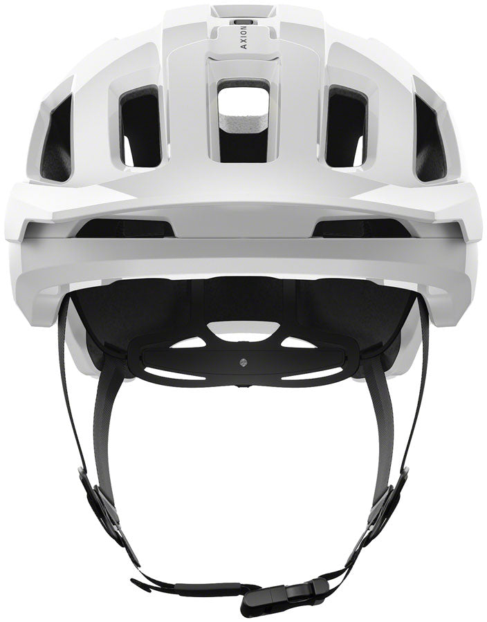 POC Axion Race MIPS Helmet - White/Black Matte, Large