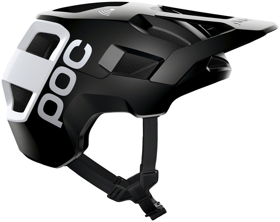 POC Kortal Race MIPS Helmet - Black/White, X-Large/2X-Large