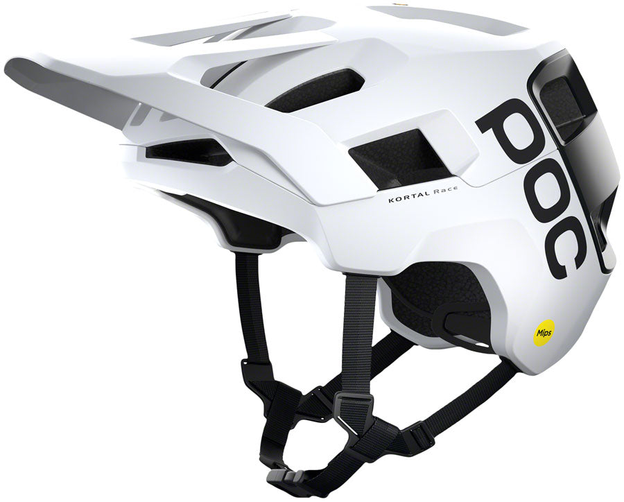 POC Kortal Race MIPS Helmet - White/Black, X-Large/2X-Large