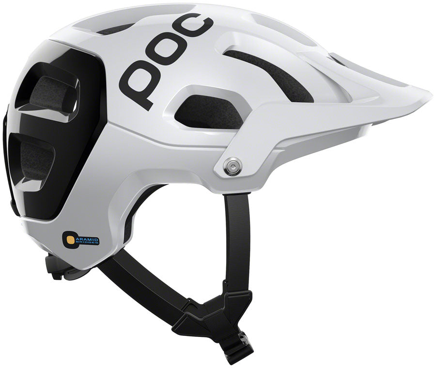 POC Tectal Race MIPS Helmet - White/Black, Medium