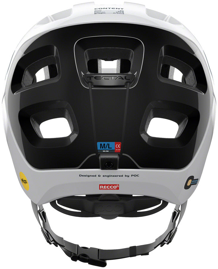 POC Tectal Race MIPS Helmet - White/Black, Medium