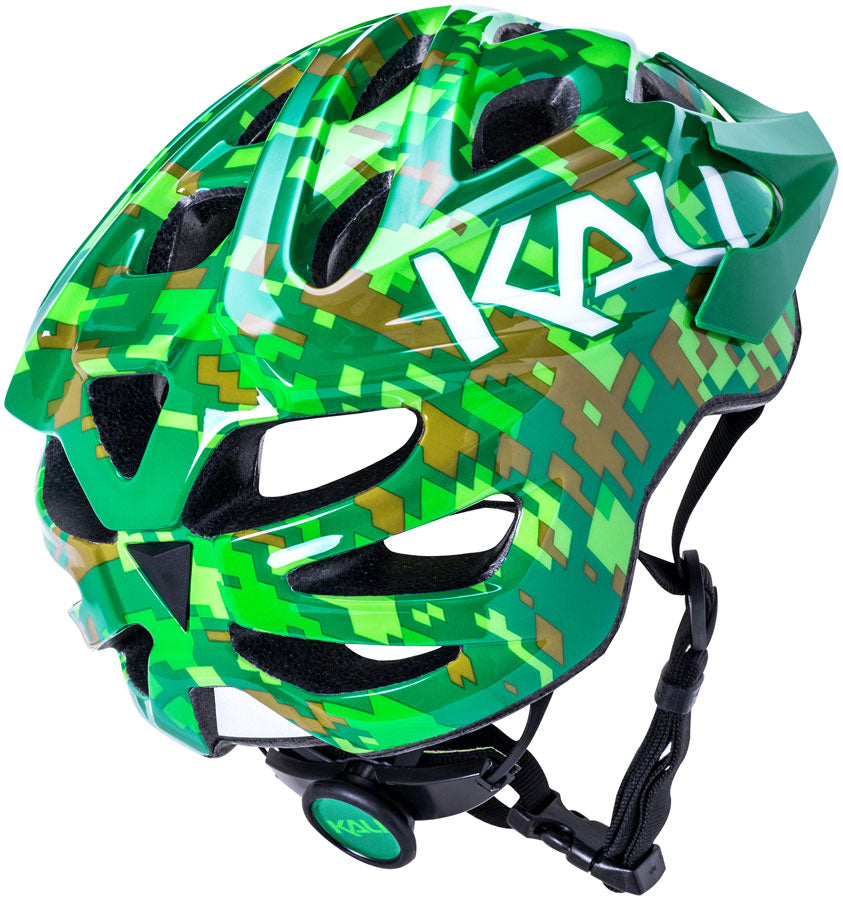 Kali Protectives Chakra Youth Helmet - Pixel Green, Youth, One Size