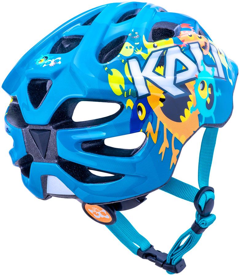 Kali Protectives Chakra Child Helmet - Monsters Blue, Children's, Small