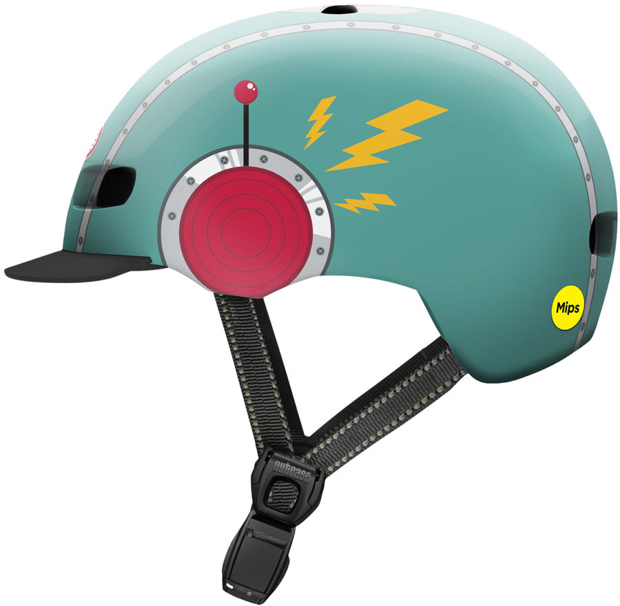 Nutcase Little Nutty MIPS Child Helmet - Tin Robot, Youth