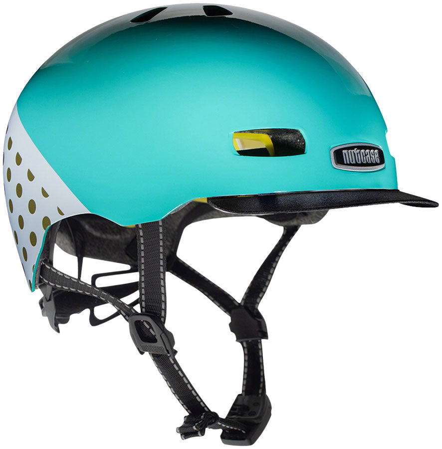 Nutcase Street MIPS Helmet - Tiffany's Brunch Reflective, Small