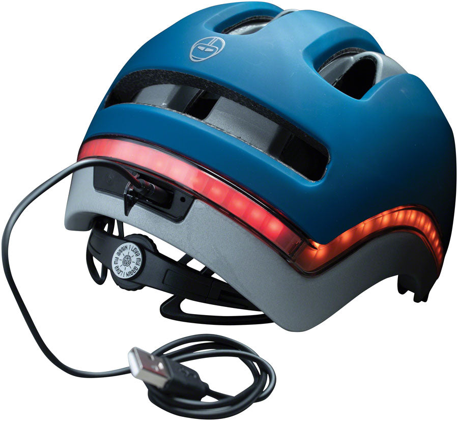 Nutcase VIO Commute LED MIPS Helmet - Navy, Large/X-Large
