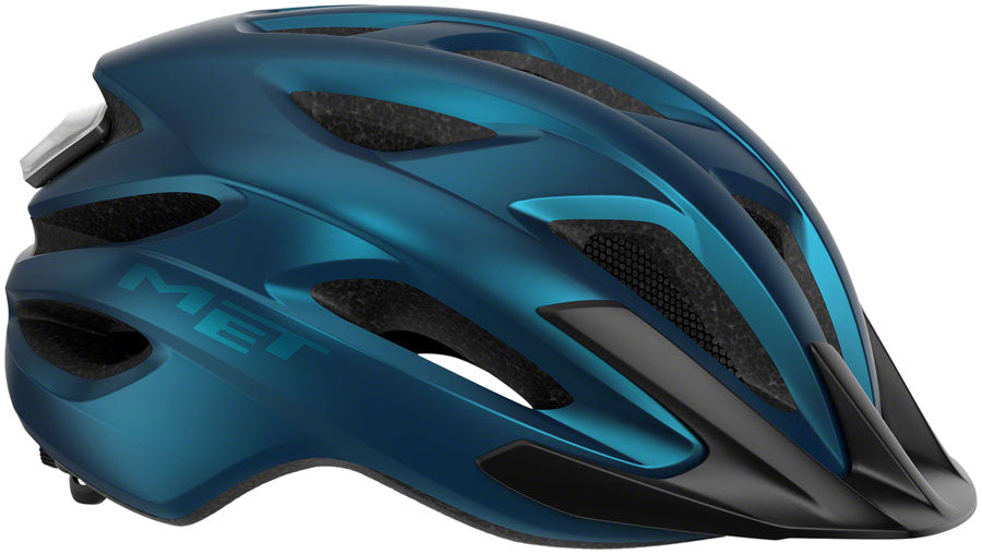 MET Crossover MIPS Helmet - Blue Metallic, One Size
