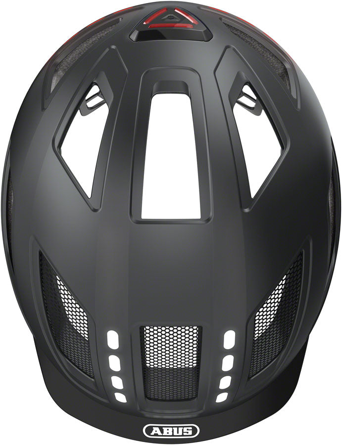Abus Hyban 2.0 LED Helmet - Signal Black, Medium