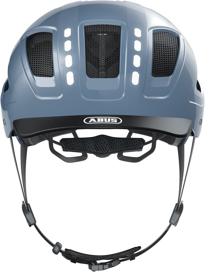 Abus Hyban 2.0 LED Helmet - Signal Glacier, Medium